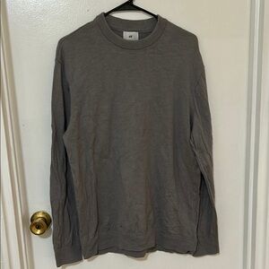 Gray H&M Men's Shirt